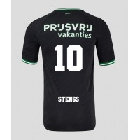 Camiseta Feyenoord Calvin Stengs #10 Segunda Equipación Replica 2024-25 mangas cortas
